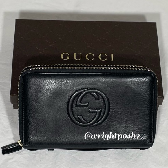 Gucci Other - Gucci Soho Cellarius Leather Wallet